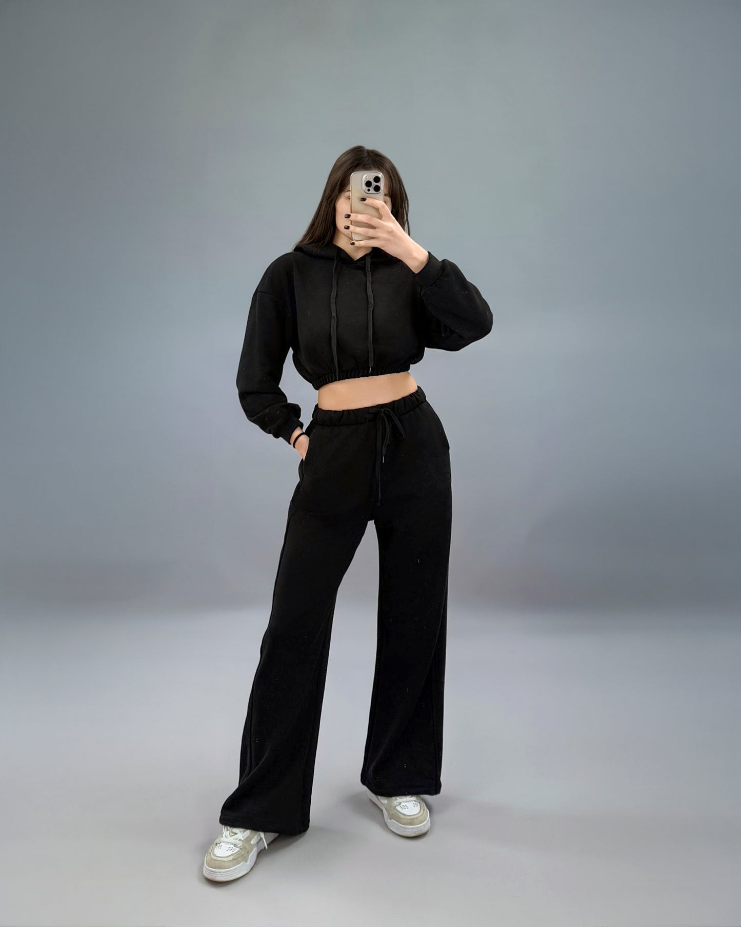 Cozy Cropped Hoodie