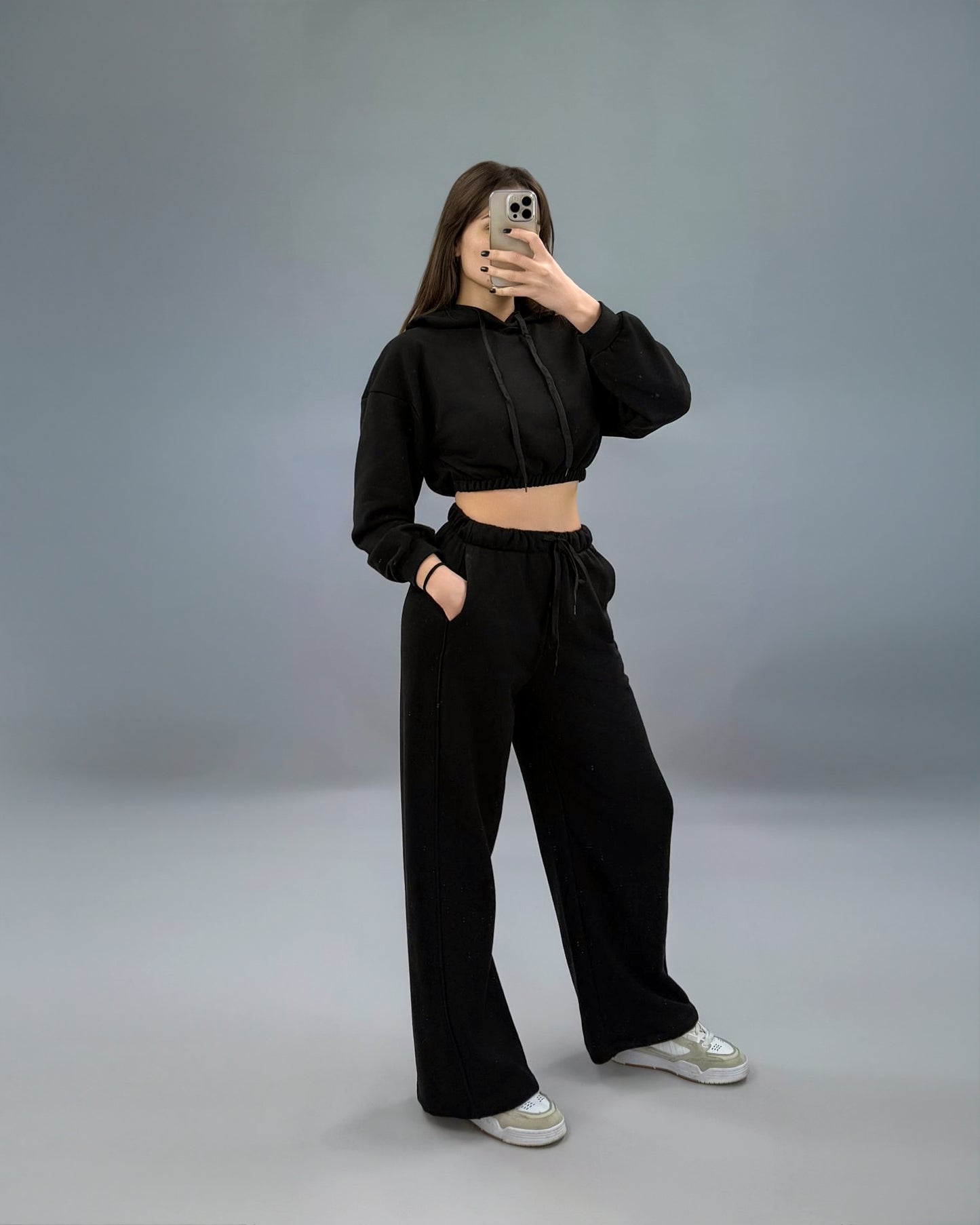 Cozy Cropped Hoodie